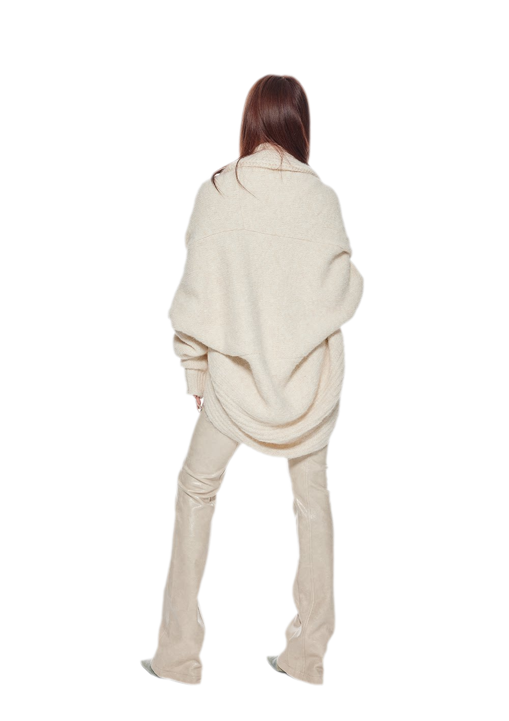 Oversized Shawl Knit Cardigan