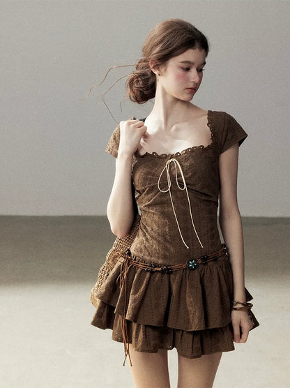 Cotton Eyelet Midi Dress