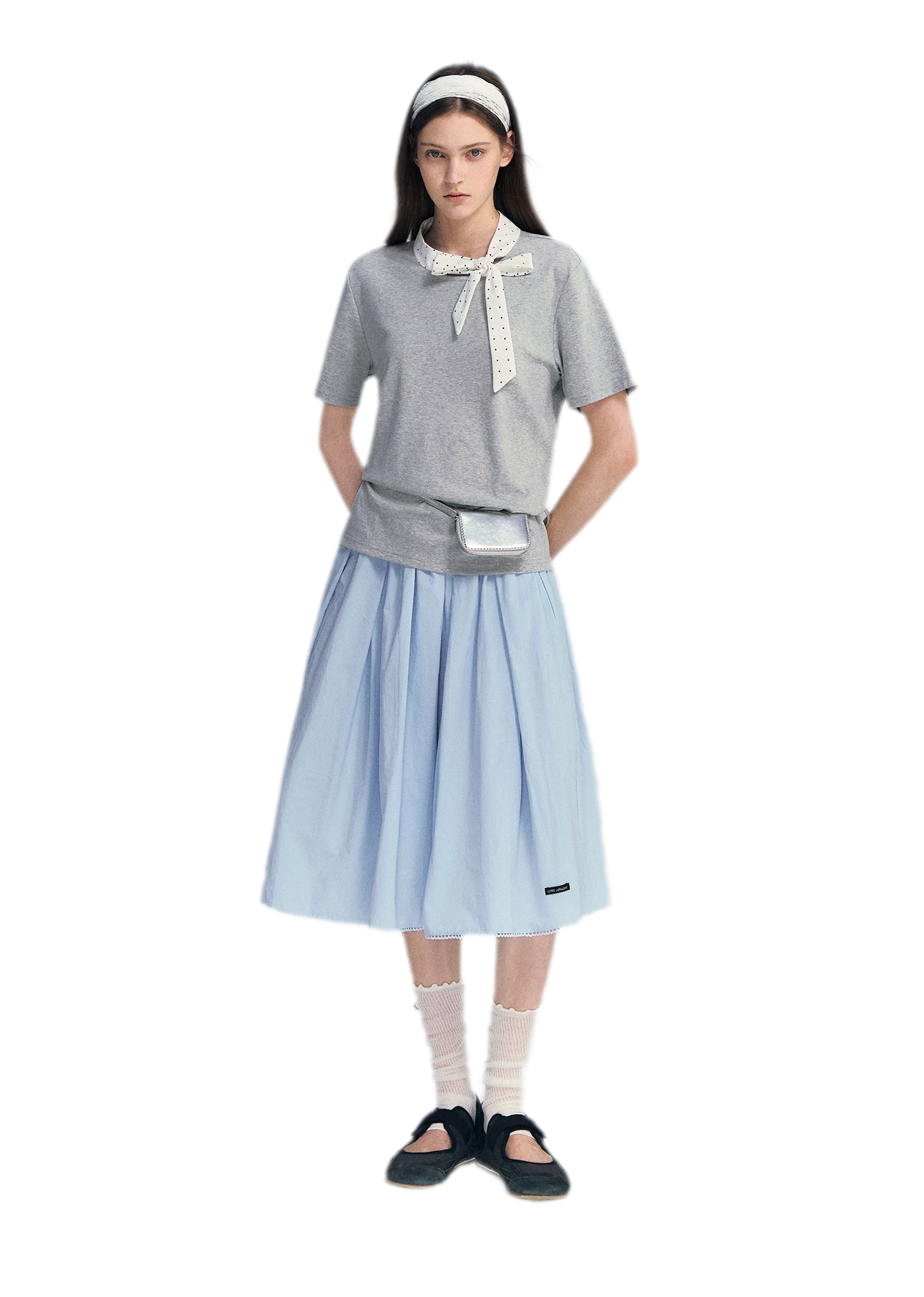 Polka Dot Bow T-Shirt