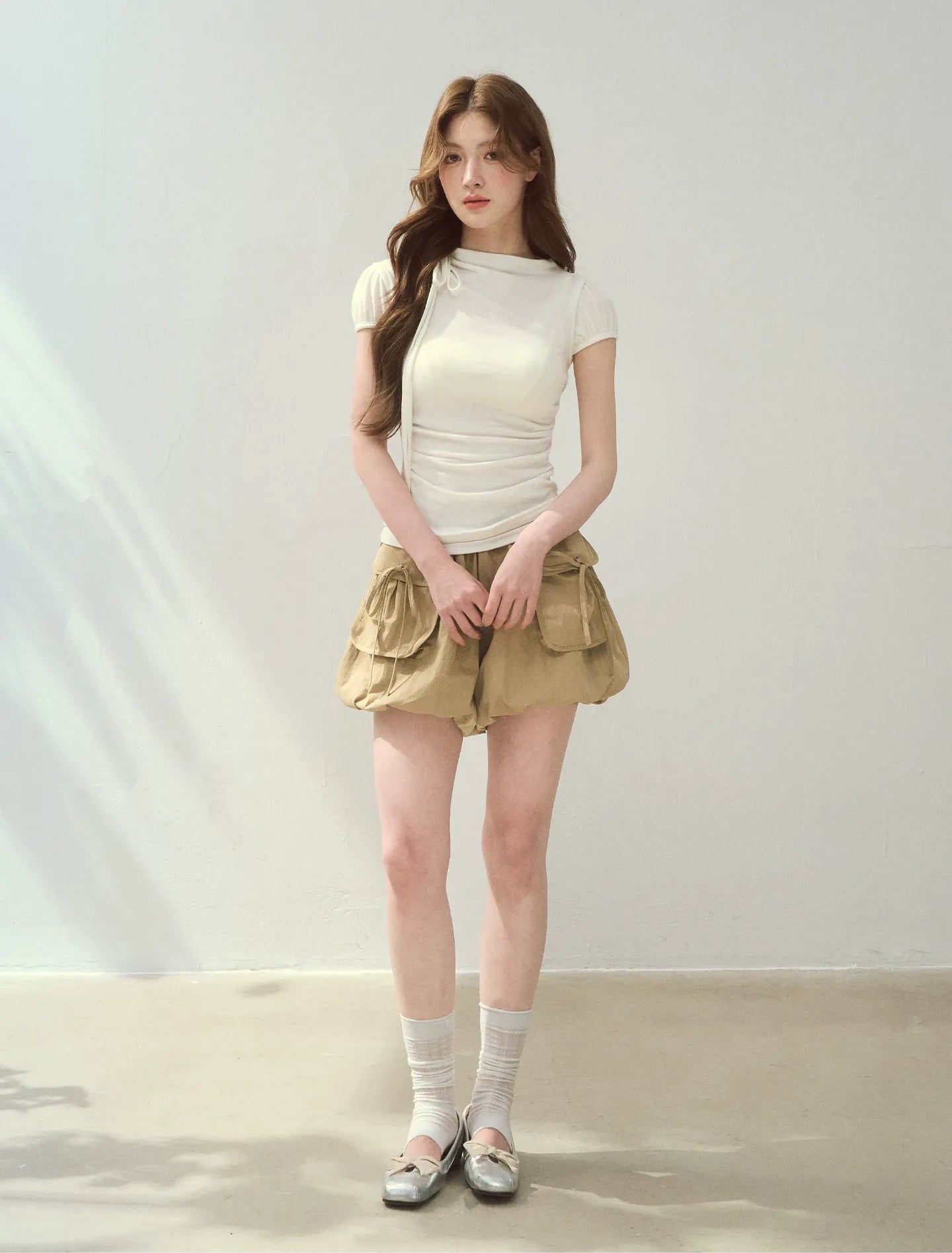 Cloud Bubble Cargo Skort