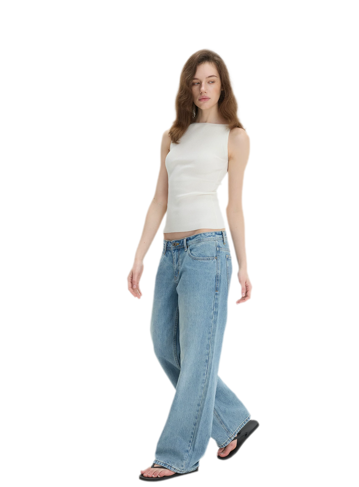 Lyocell Linen Ribbed Camisole