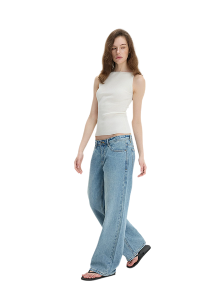 Lyocell Linen Ribbed Camisole