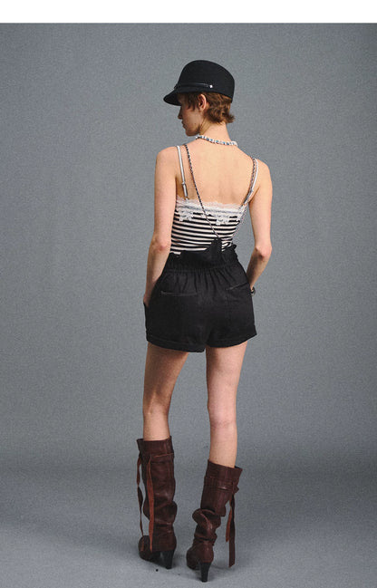 Striped Lace Camisole