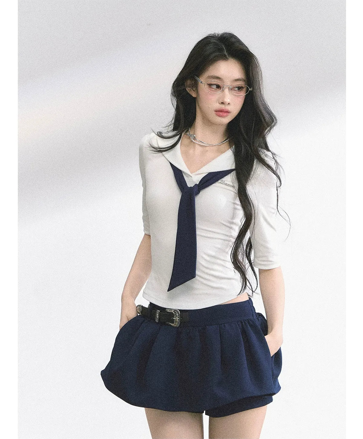 Sailor Collar Shirt
