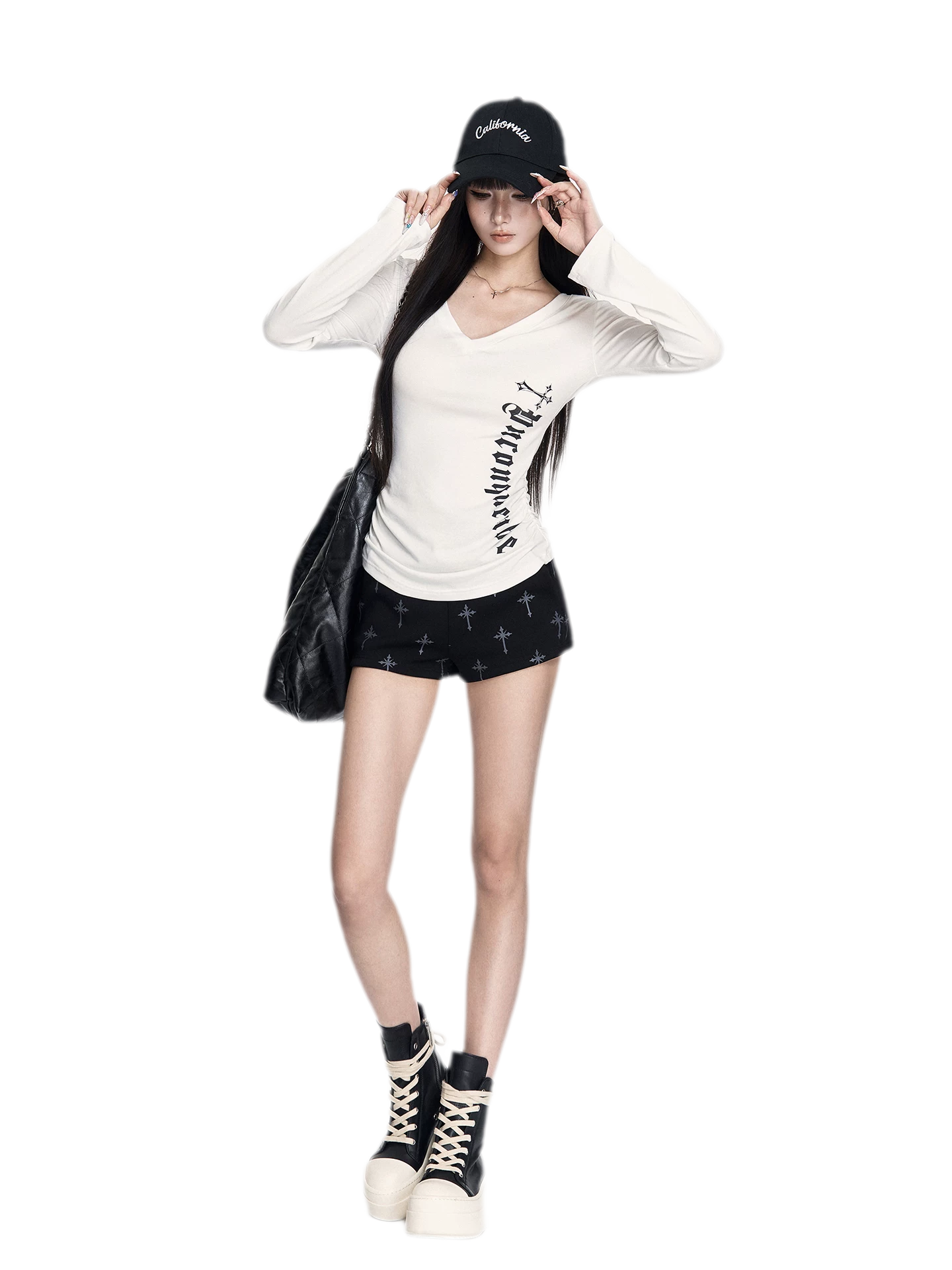 Printed Hooded Trackwear Set