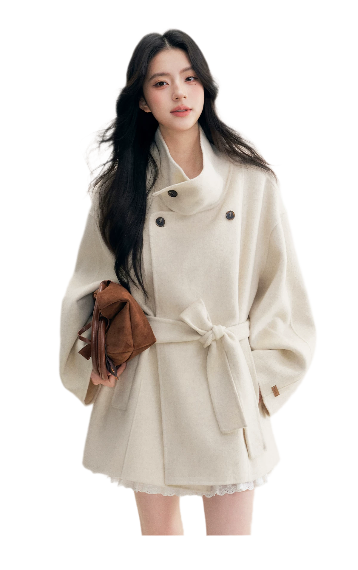 70 Wool Stand Collar Coat
