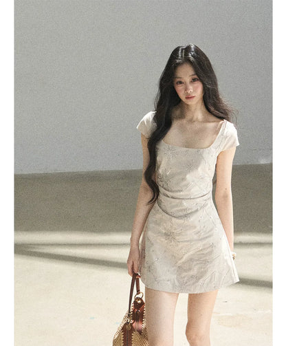 Twill Waist Bead Dress