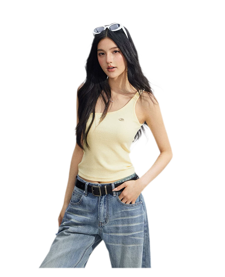 Layered One-Shoulder Top
