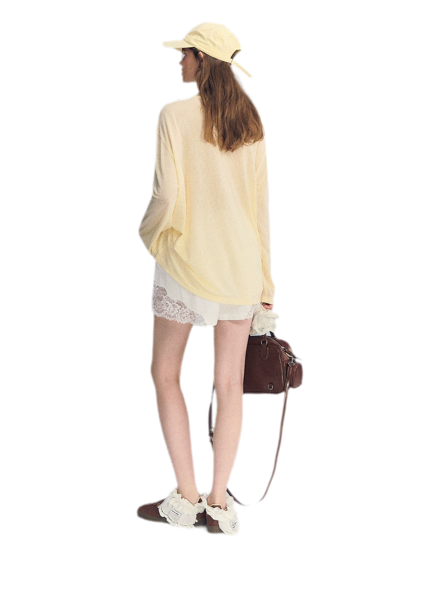 Lyocell Print Long Sleeve Top