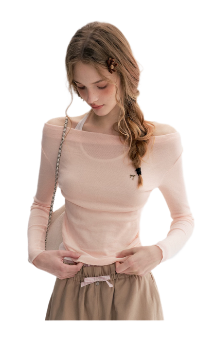 Lyocell Halter Knit Top