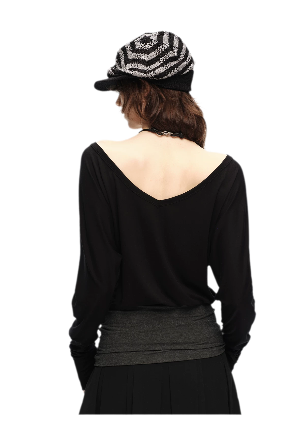 Lyocell Asymmetric Off-Shoulder Top