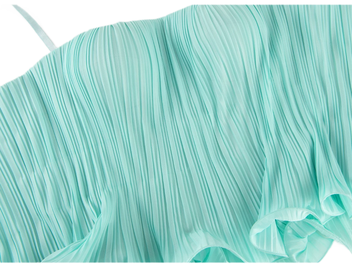 Pleated Structured Bandeau Corset Top