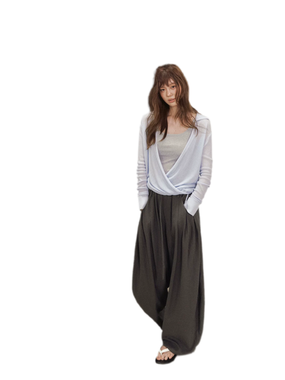 Drawstring Bubble Pants