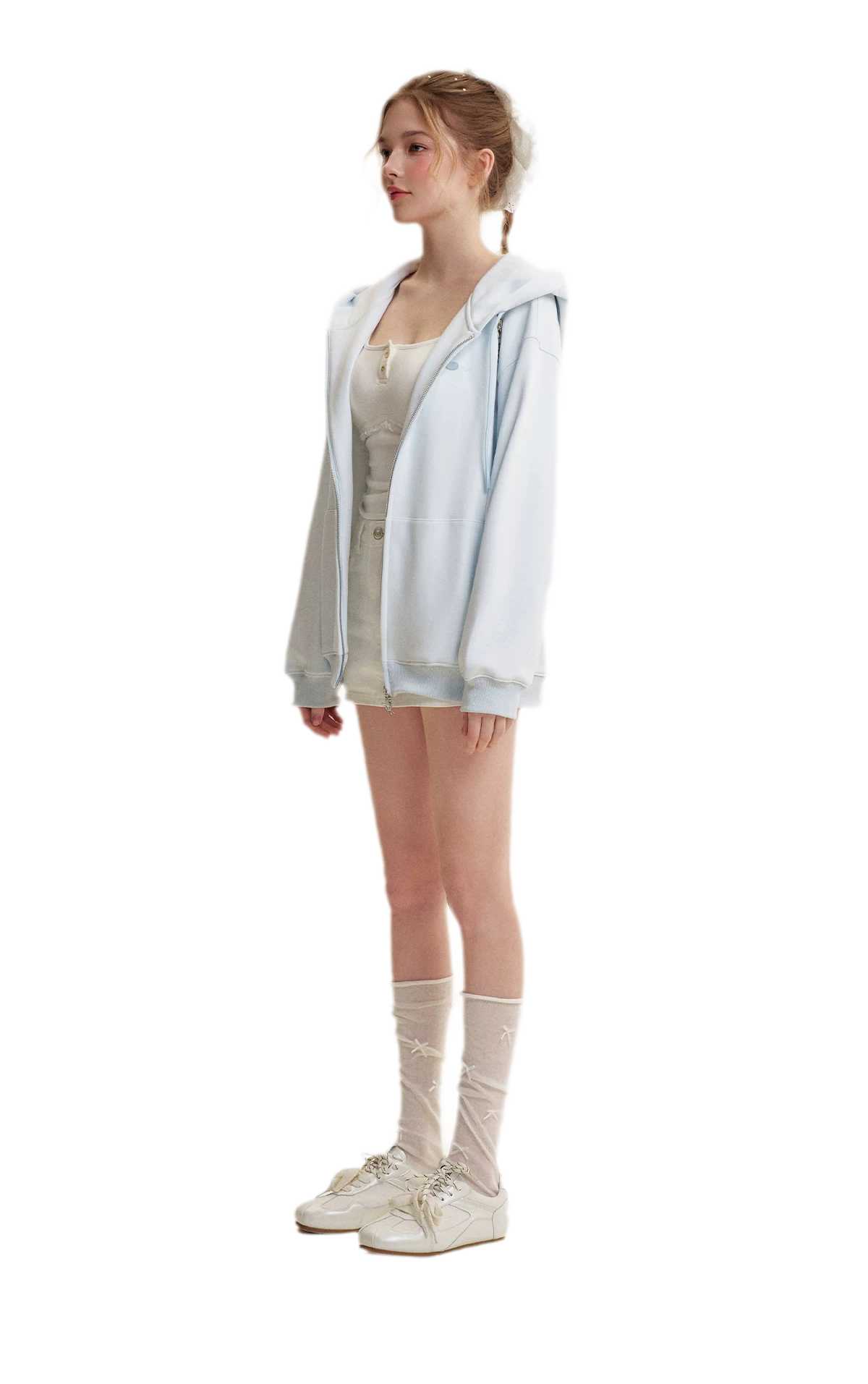Organic Fleece Hooded Hoodie