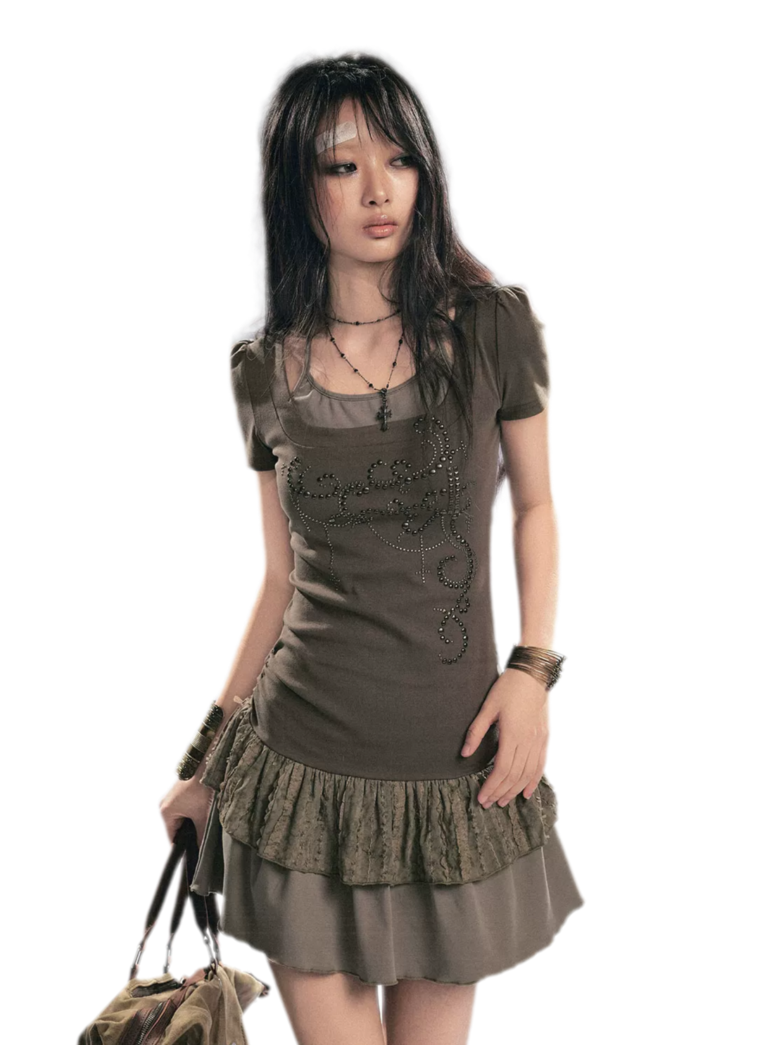 Dreamcore Lace Slip Dress