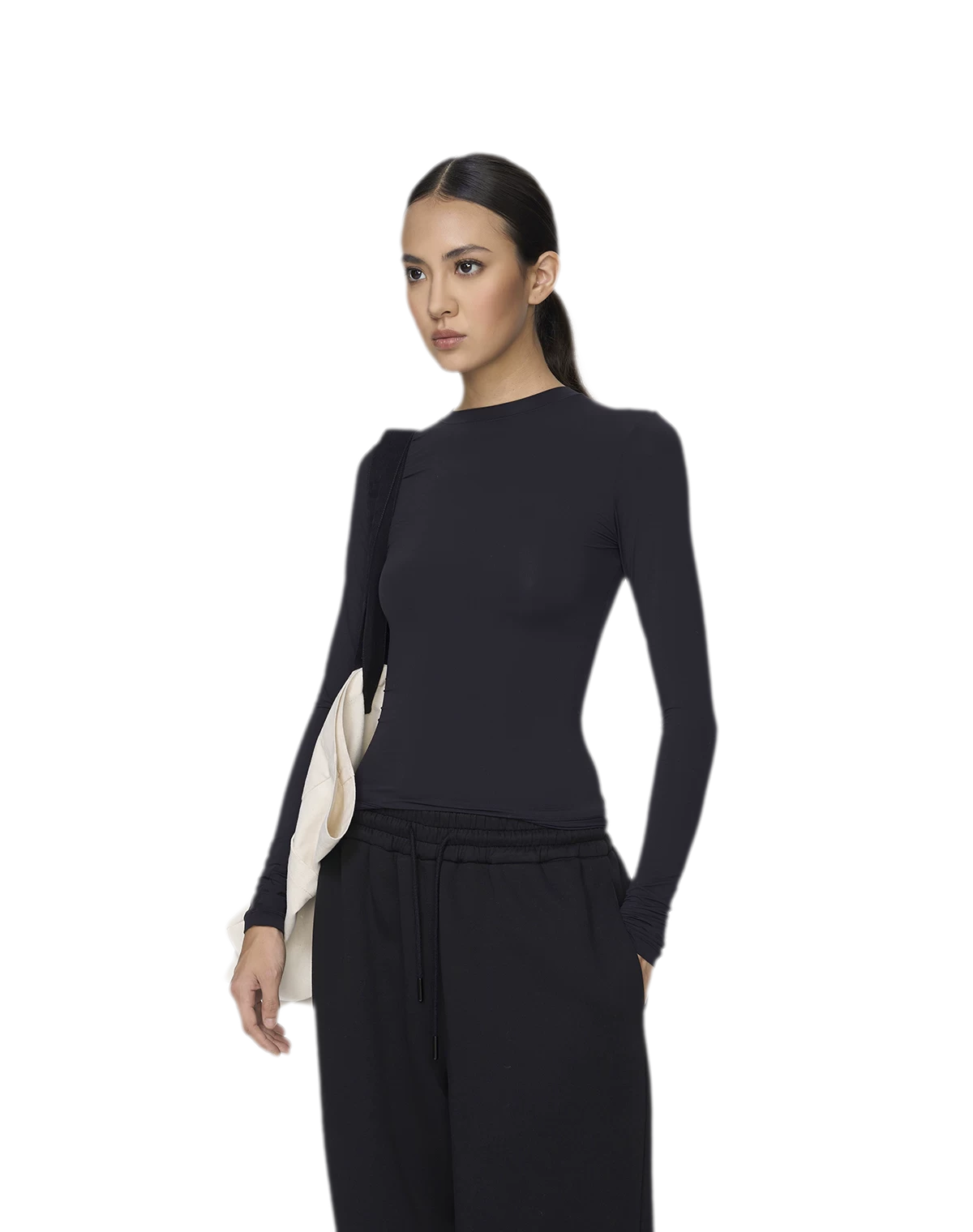 Sheer Sculpting Long Sleeve Top