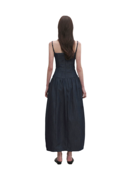 Tie Waist A-Line Dress