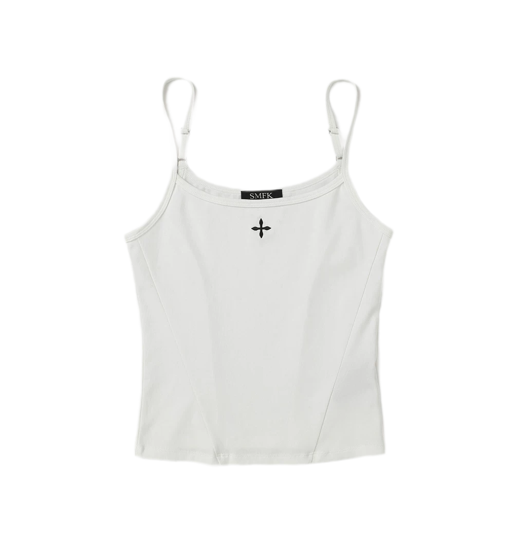 Vintage Style Adjustable Strap Top