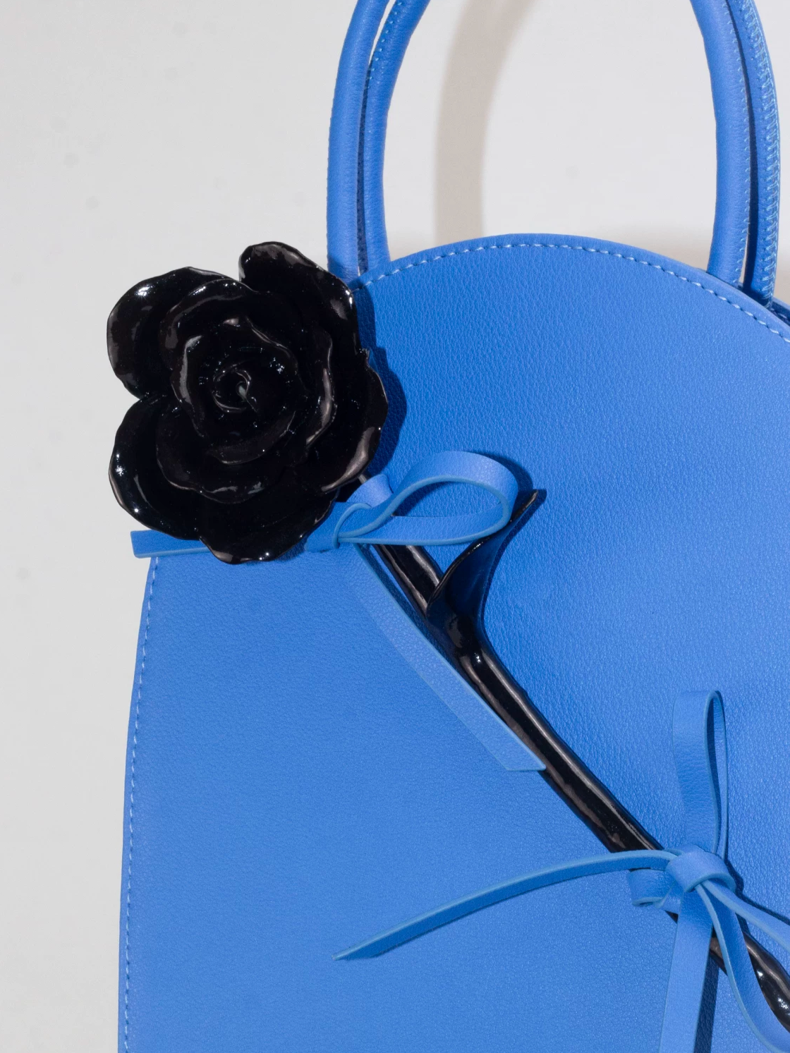Handcrafted Ceramic Flower Bag