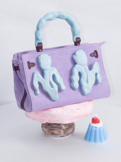 Handcrafted Ceramic Bow Bag
