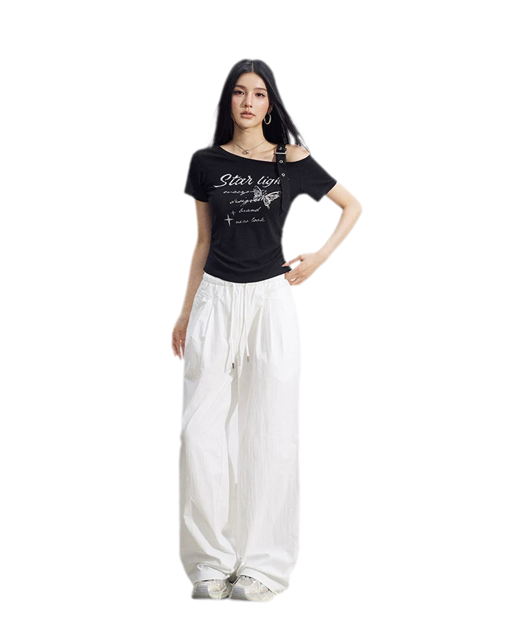 Heart Wide-Leg Pants