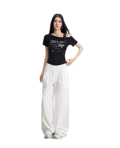 Heart Wide-Leg Pants
