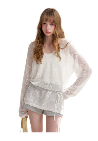 Lyocell Jacquard Cloud Knit