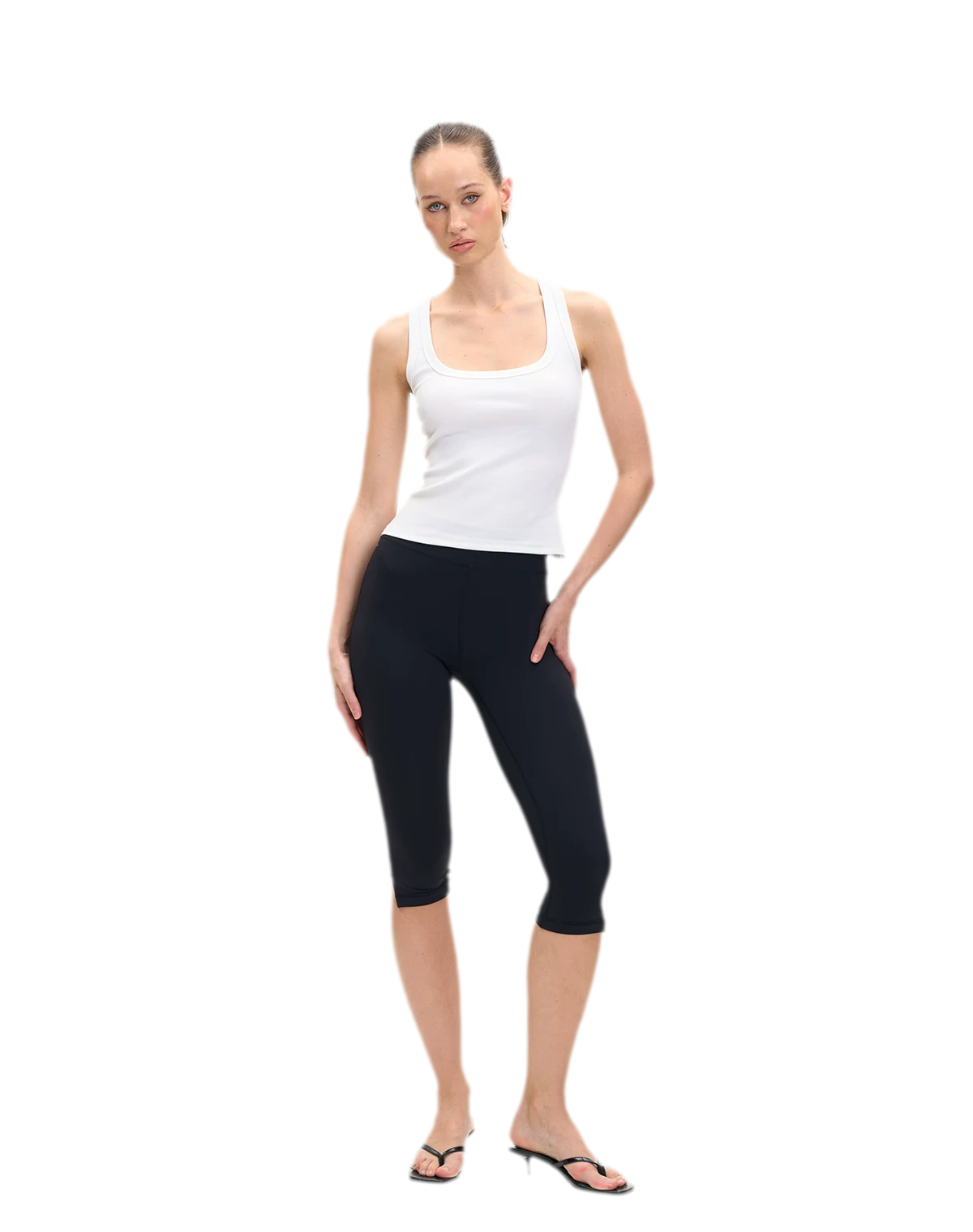 Ribbed U-Neck Cami