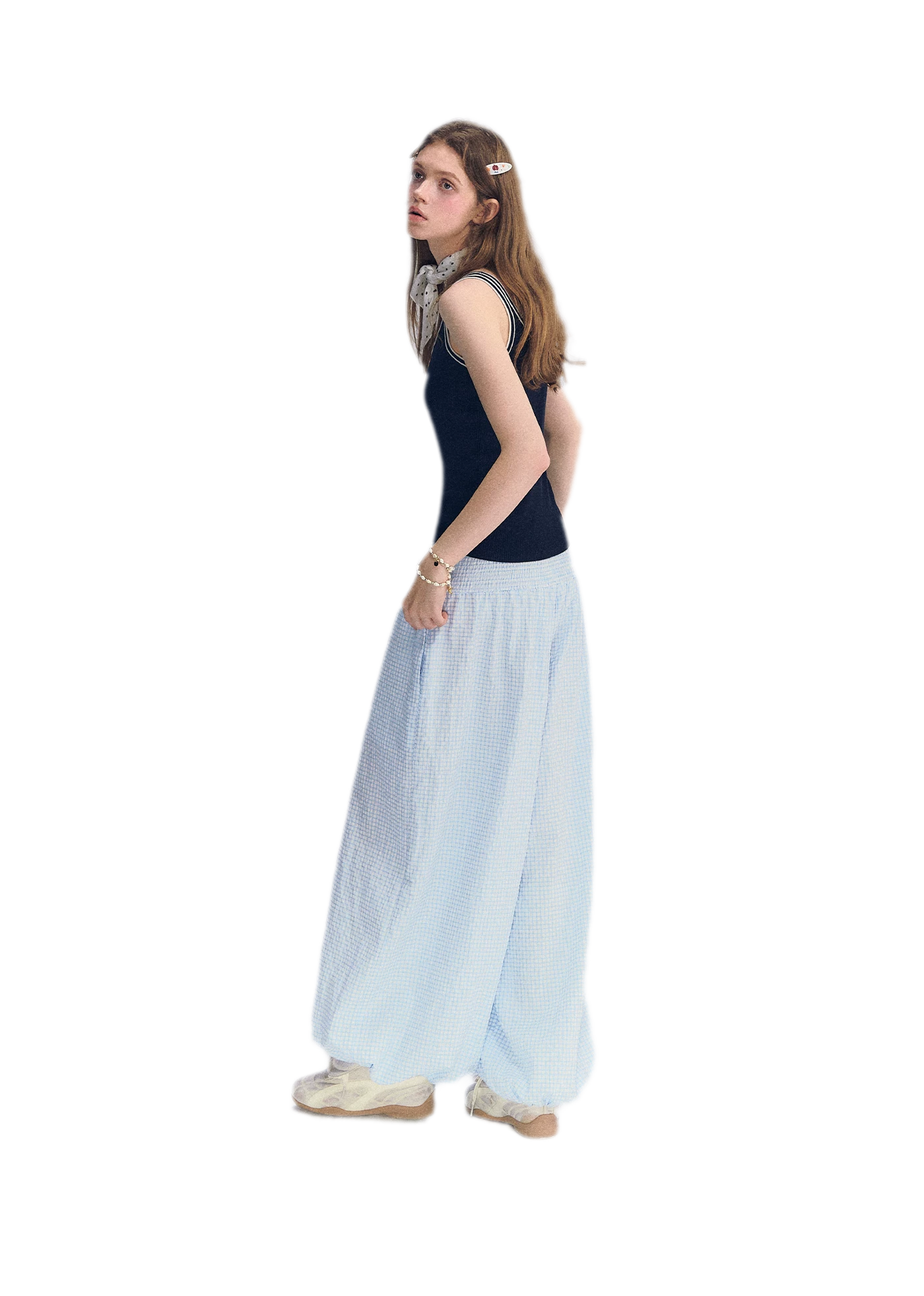 Lyocell Embroidered Tank