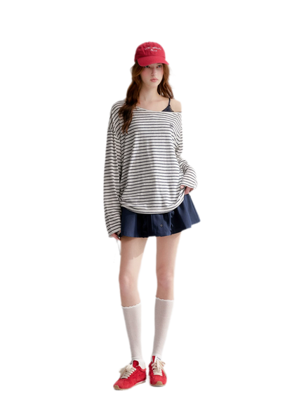 Lyocell Off Shoulder Top