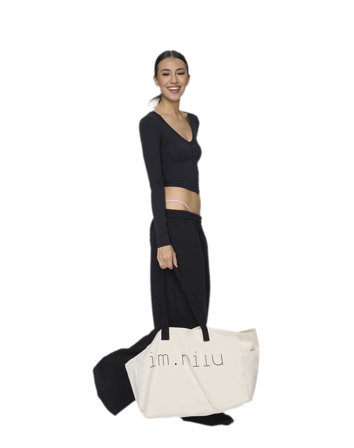 Canvas Elephant Tote Bag