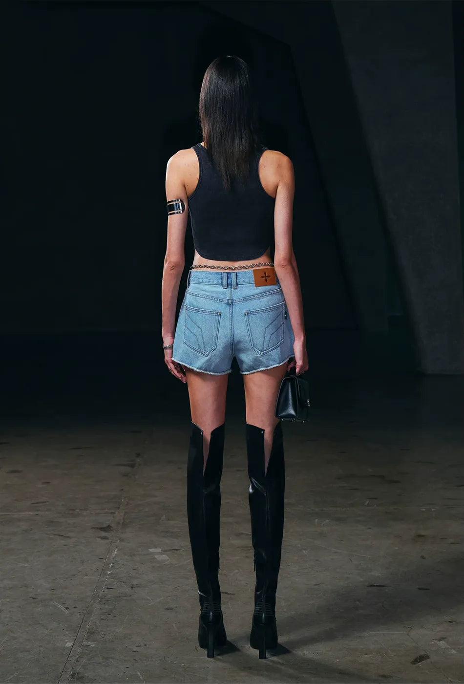 Wild Phantom Low Waist Denim Shorts