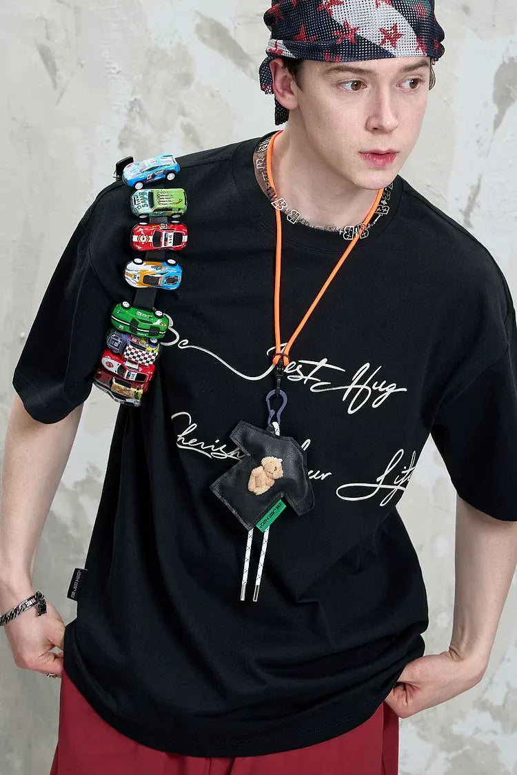 Cotton Oversized Printed T-Shirt