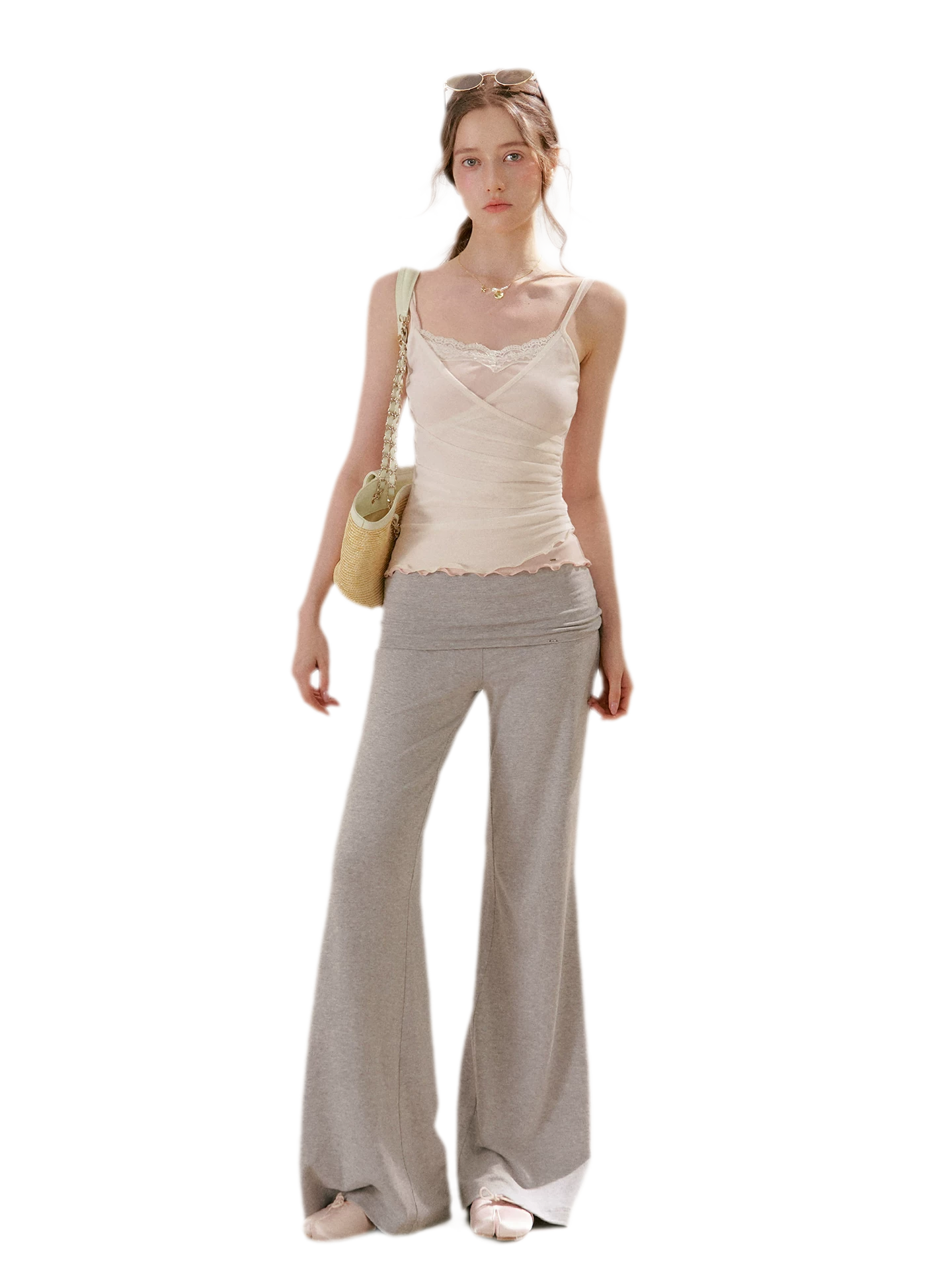 Sportique Knit Straight Pants