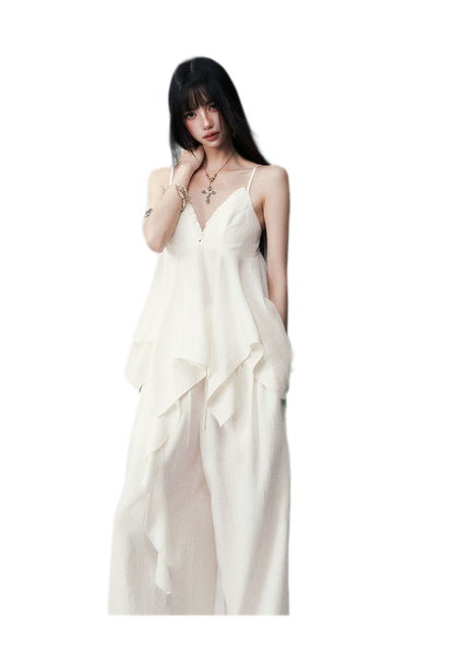 Relaxed V-neck Cami Set