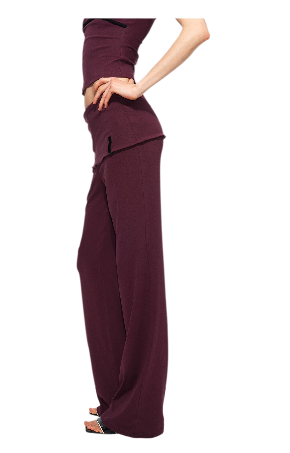 Contrast Cami Pants Set