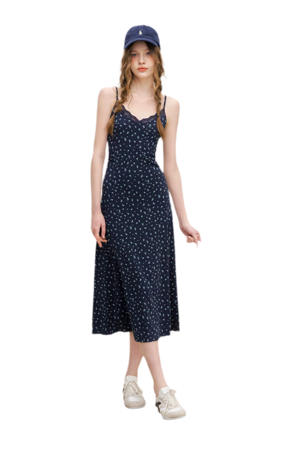 Lily of the Valley Lace A-line Dress