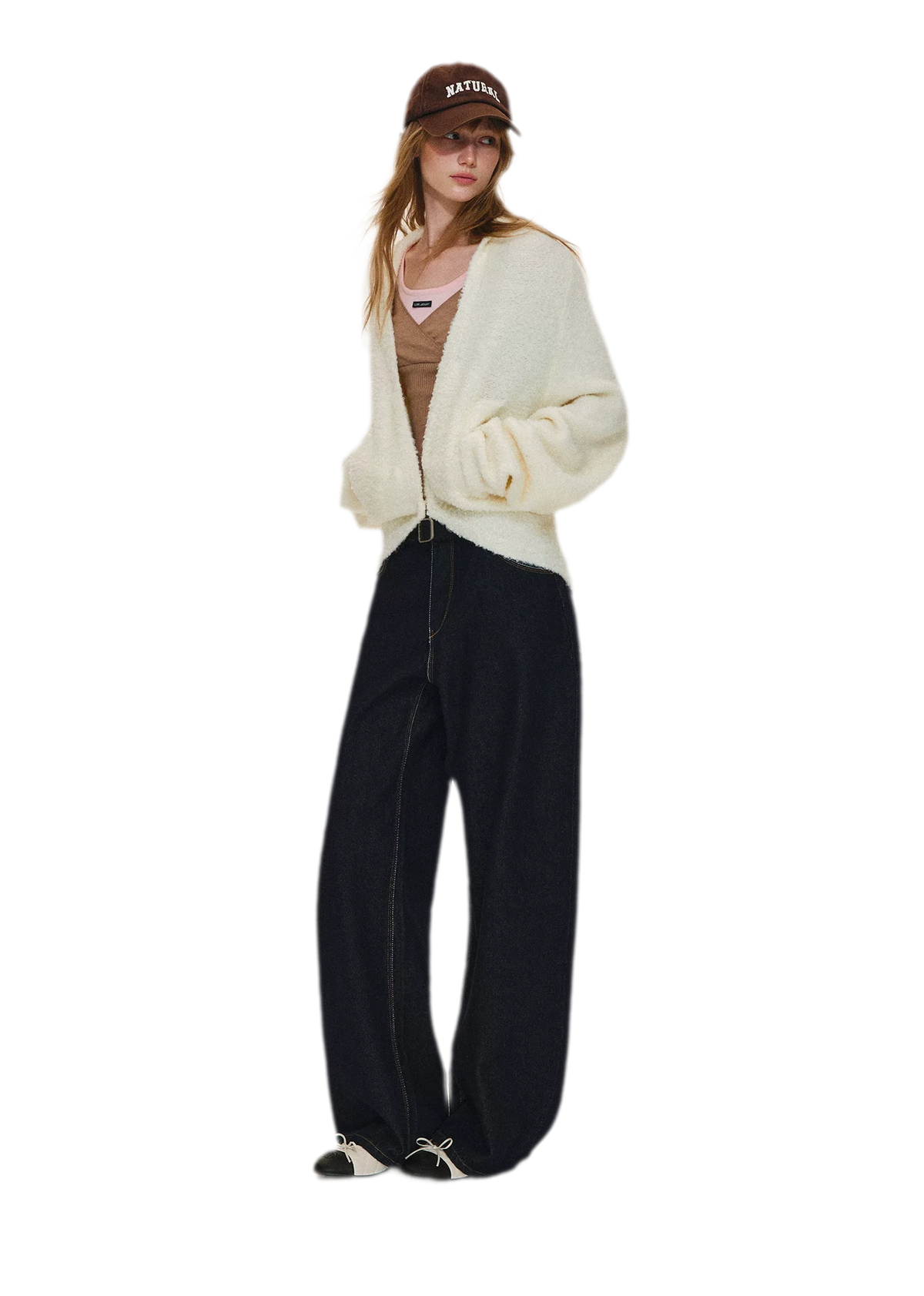 Loop Yarn Cocoon Cardigan