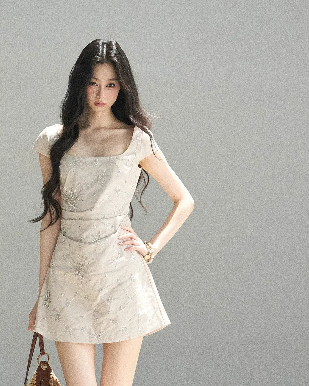 Twill Waist Bead Dress