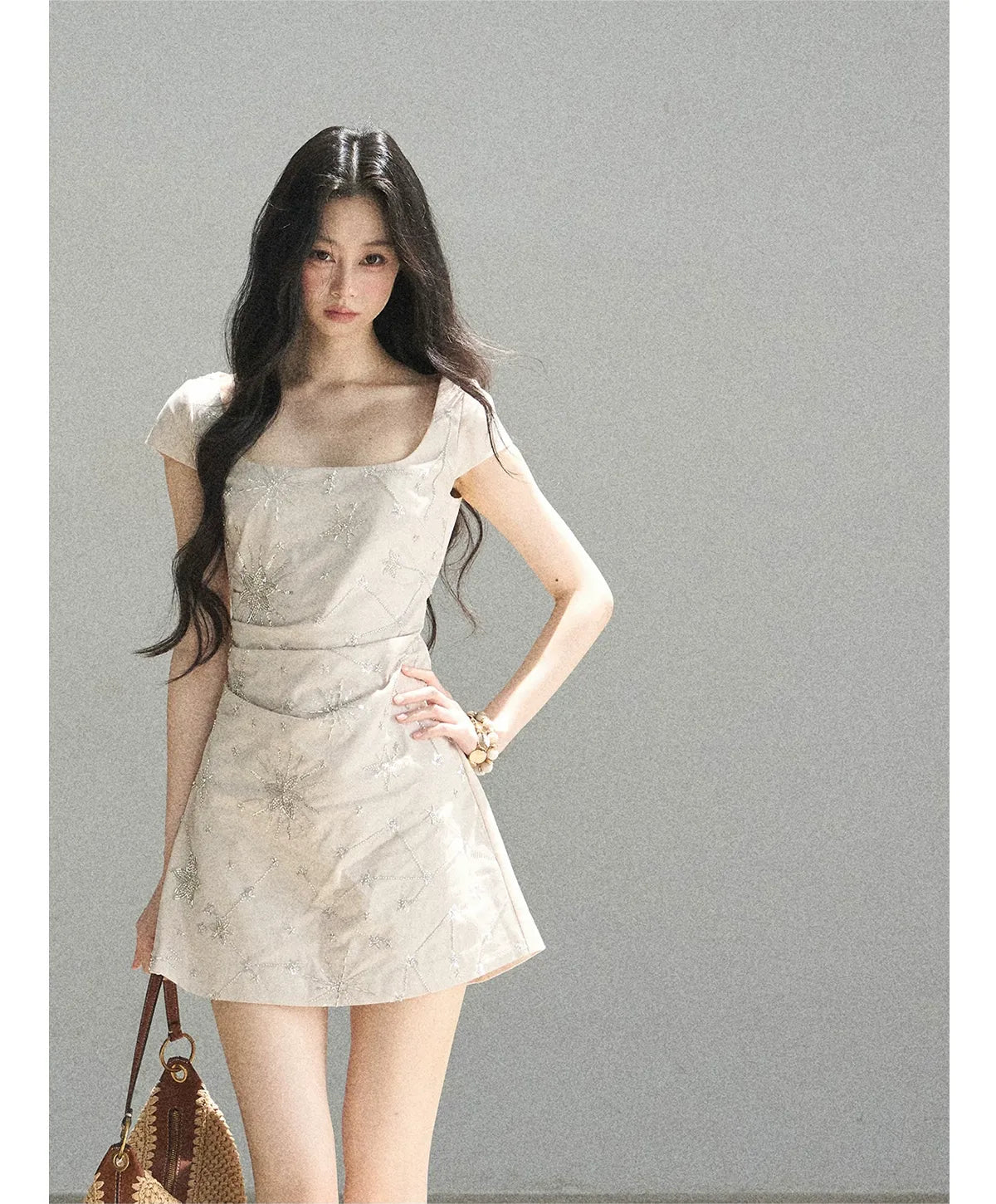 Twill Waist Bead Dress