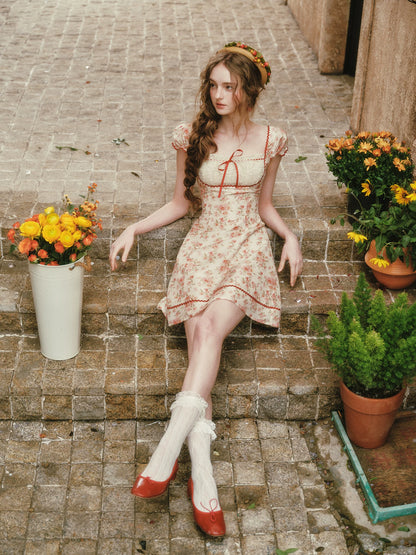 Lace Floral Dress