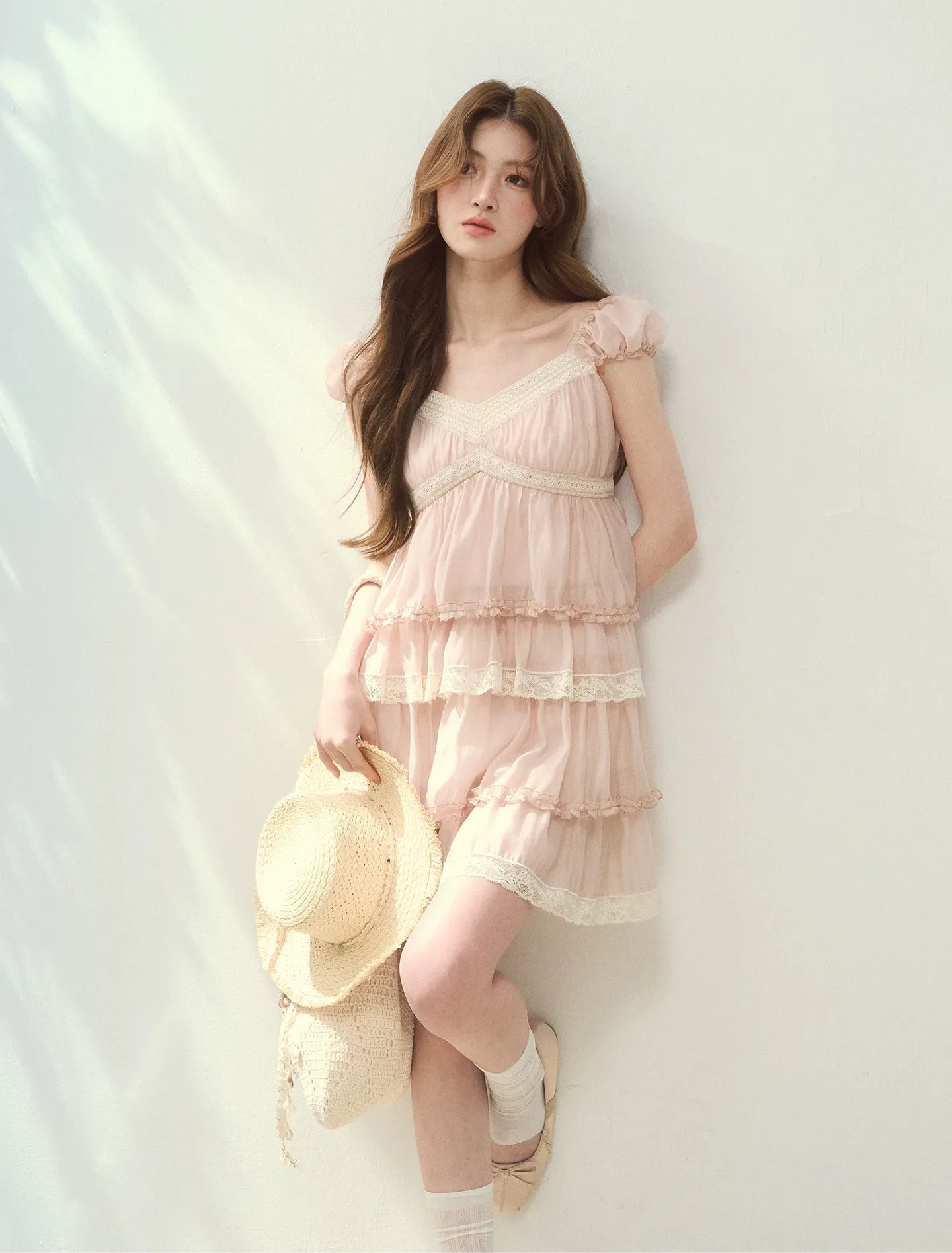 Summer Isles Tiered Dress