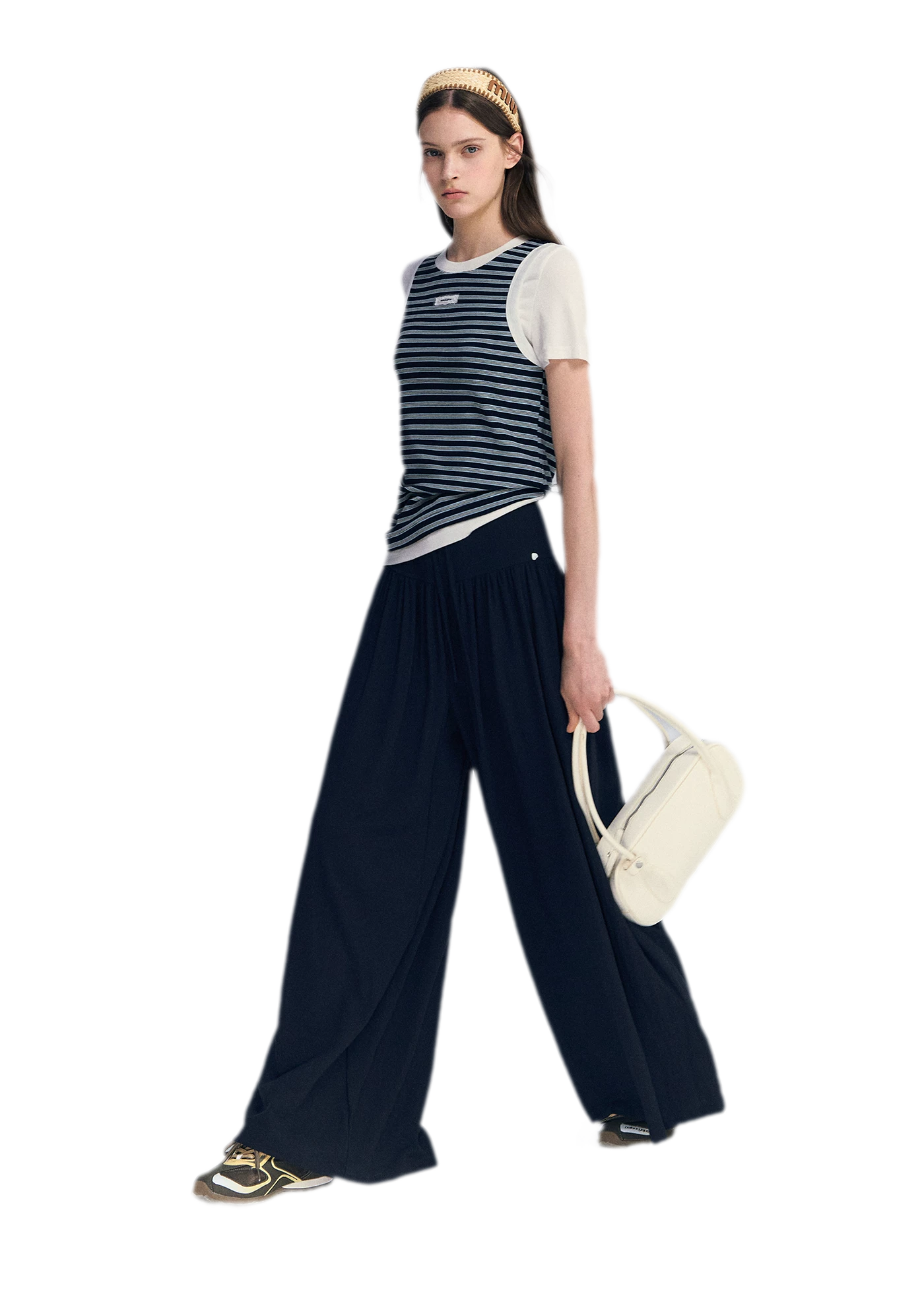 Faux Two-Piece Tee