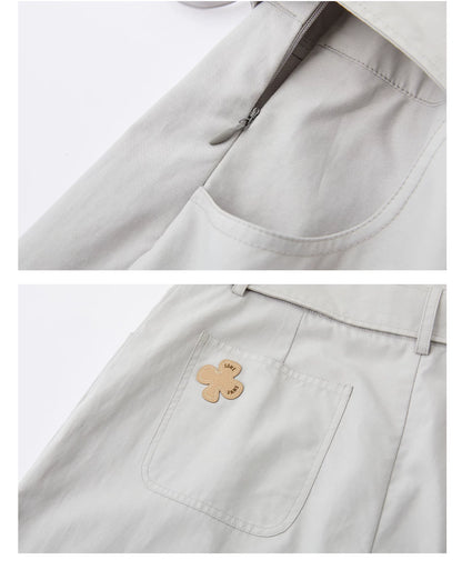 Vintage Relaxed Straight-Leg Overalls