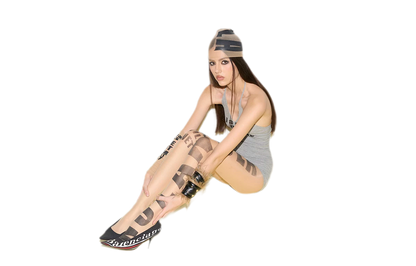 Sheer Letter Tights