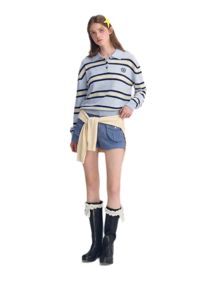 Low-Waist Cargo Shorts