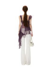 CYNR Misty Chiffon Ruffle Cami – view 16