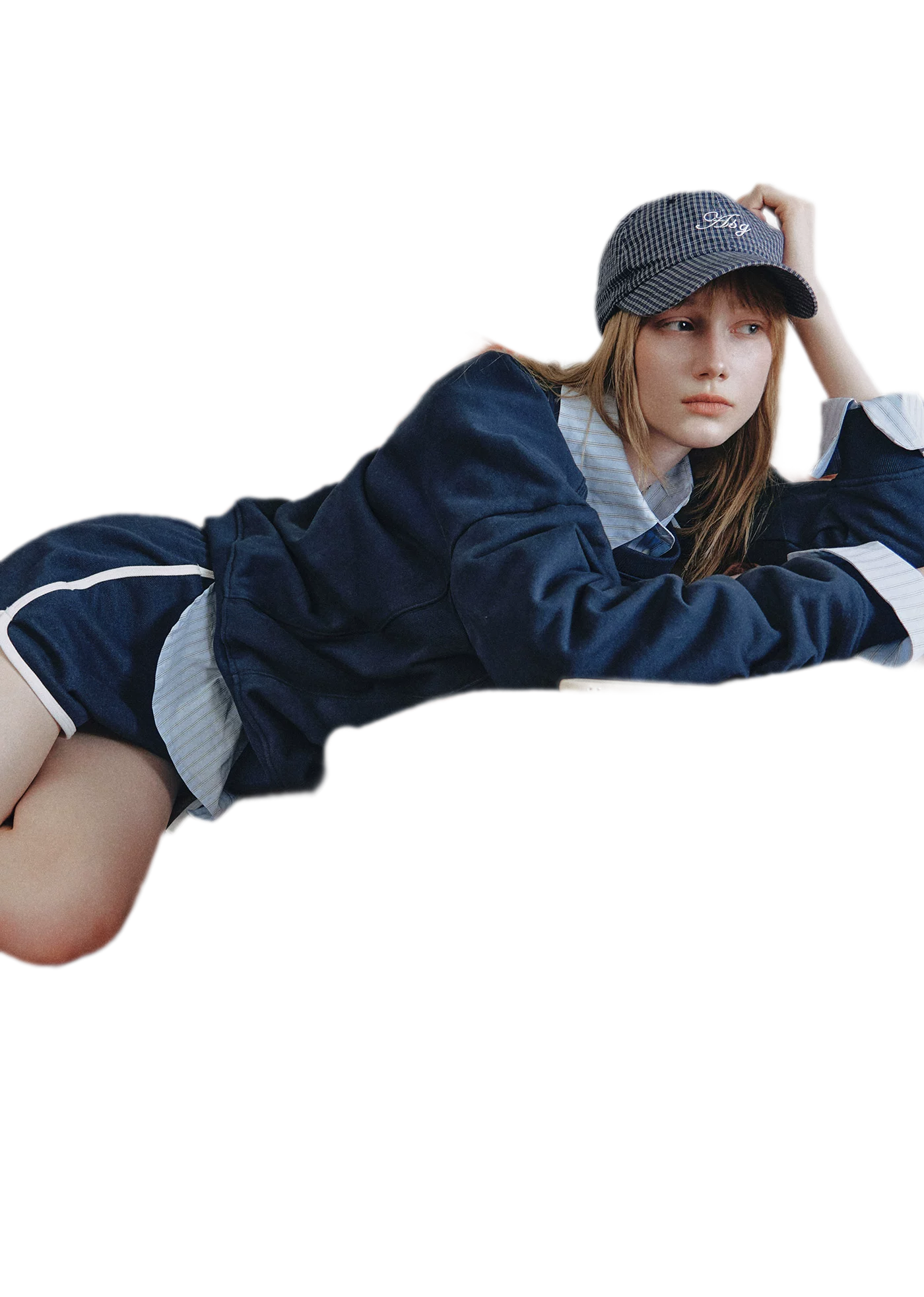 Embroidered Graphic Crewneck Sweatshirt