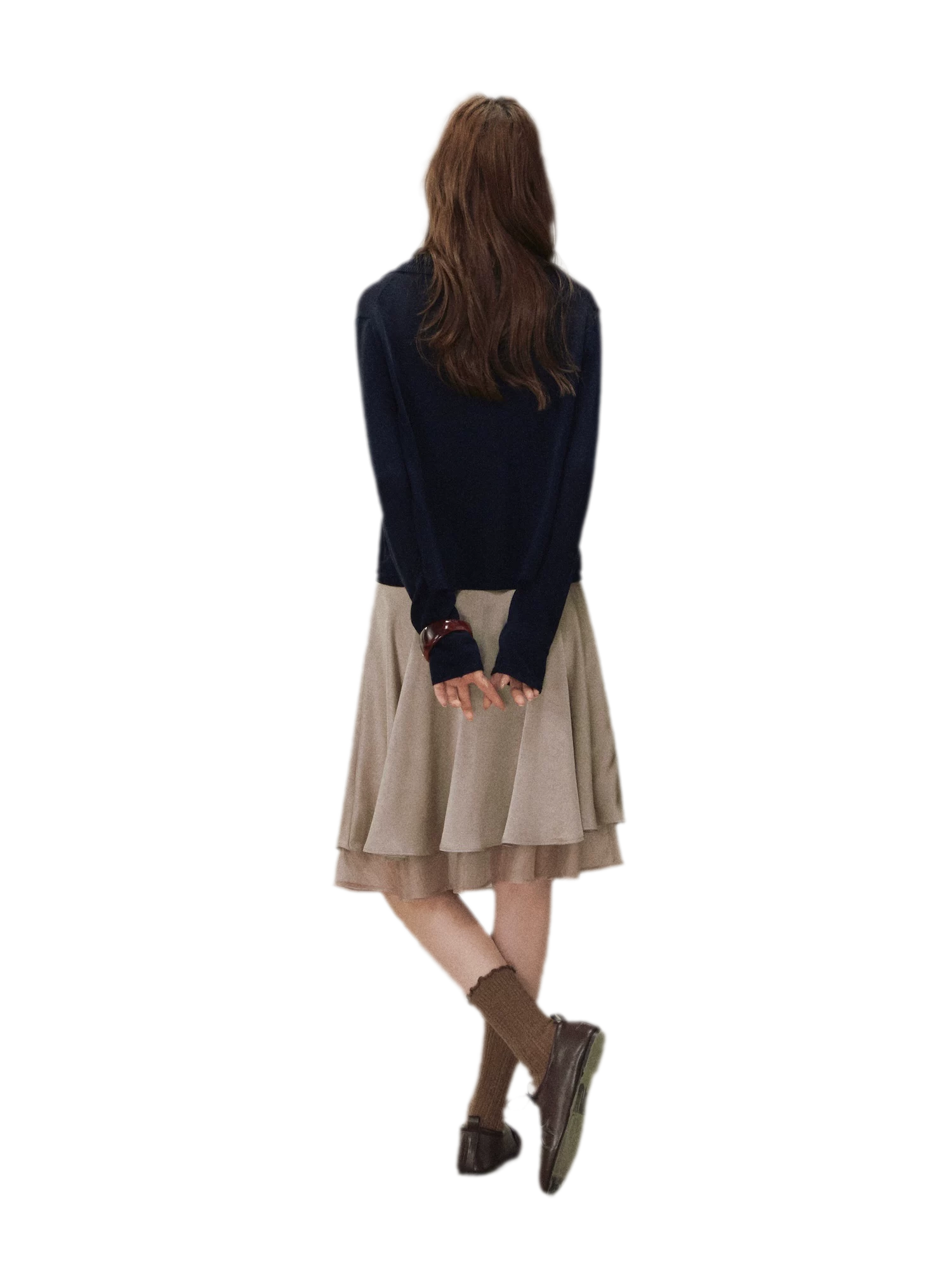 Tie-Front Knit Cardigan