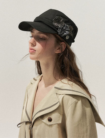 Handmade Floral Riding Hat
